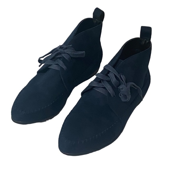 COMFORTVIEW - SIZE 9W - WOMEN’S  - THE ELSA NAVY ANKLE BOOTS -  - S7 - Picture 2 of 12